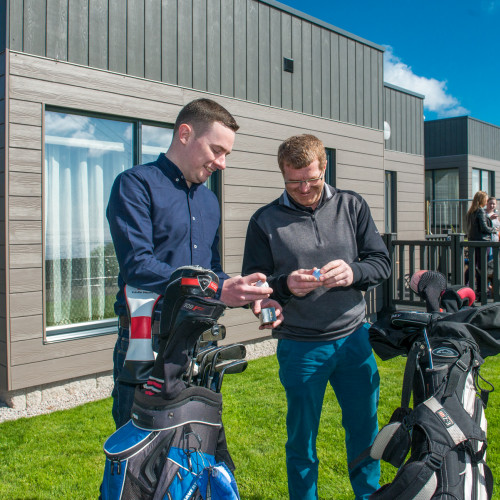 Golfing at Dalriada Luxury Lodges Stonehaven