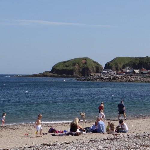 Stonehaven Beach Scotland