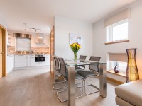 Dalriada Luxury Lodges Dining Kitchen Area