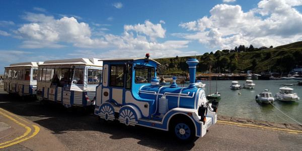 Stonehaven Land Train at Stonehaven Harbour