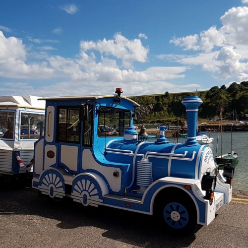 Stonehaven Land Train Harbour Scotland