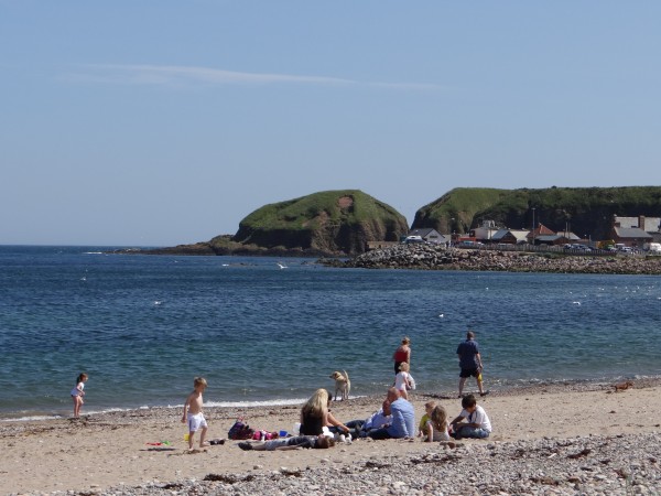 Stonehaven Beach Scotland