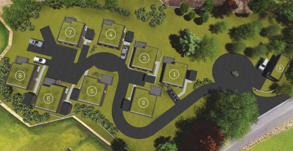 Dalriada Luxury Lodges Site Plan
